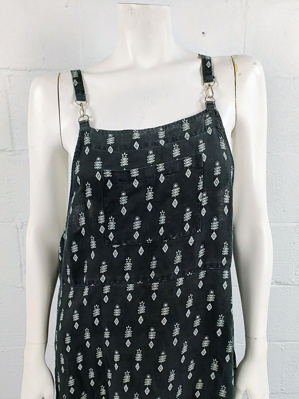 Carol Anderson Vintage Linen Jumper Maxi Dress - Picture 2 of 7